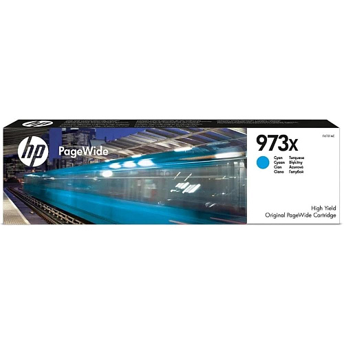 Картридж HP F6T81AE №973XL Cyan для HP PW Pro 477dw/452dw (7000стр.)