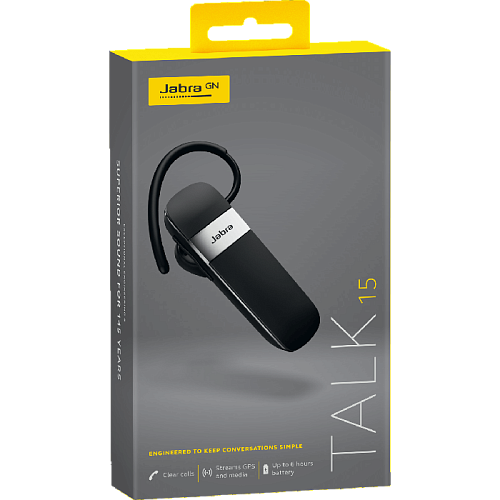 Bluetooth гарнитура Jabra Talk 15 black