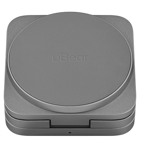 Беспроводная зарядная панель 3 в 1 Для IPhone, Apple Watch, Airpods uBear Balance Slim Qi2.2 35W Grey