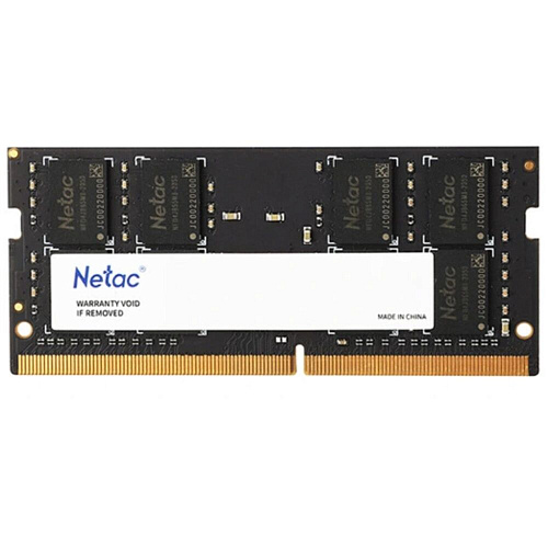 Модуль памяти SO-DIMM DDR4 8Gb PC25600 3200MHz Netac (NTBSD4N32SP-08)