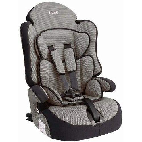 Автокресло Siger Прайм ISOFIX (серый)
