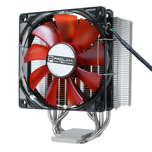 Cooler for CPU Prolimatech Fan Panther S1155/1156/1150/2011, AM2, AM2+, AM3/AM3+ Red LED