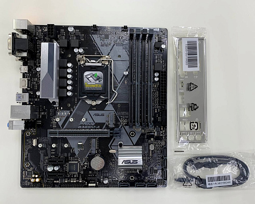 Материнская плата ASUS Prime B365M-A B365 Socket-1151v2 4xDDR4, 6xSATA3, 2xM.2, 1xPCI-E16x, 4xUSB3.1, 1xUSB3.1 Type C, D-Sub, DVI-D, HDMI, Glan, mATX УЦЕНКА