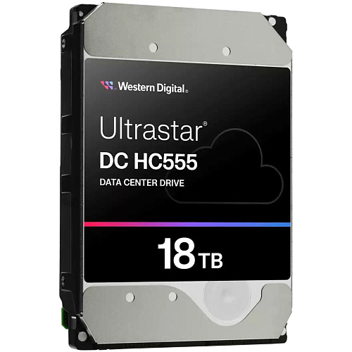 Внутренний жесткий диск 3,5" 18Tb WD (WUH722018CL 0B48723) 512Mb 7200rpm SATA3 Ultrastar DC HC555