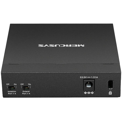 Коммутатор Mercusys MS105GP 5 ports 4 ports PoE+ 10/100/1000Mbps неуправляемый