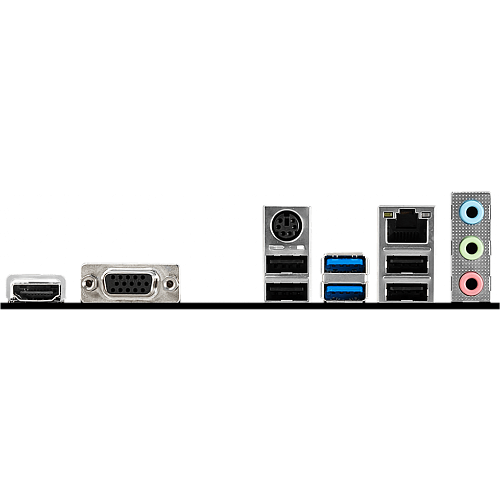 Материнская плата MSI H510M-A Pro H510 Socket-1200 2xDDR4, 4xSATA3, 1xM.2, 1xPCI-E16x, 2xUSB3.2, D-Sub, HDMI, Glan, mATX