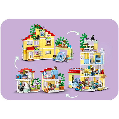 LEGO DUPLO Семейный дом 3 в 1 10994