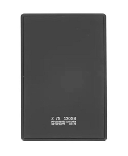 Внешний SSD-накопитель 120Gb Netac NT01Z7S-120G-32BK USB-C черный