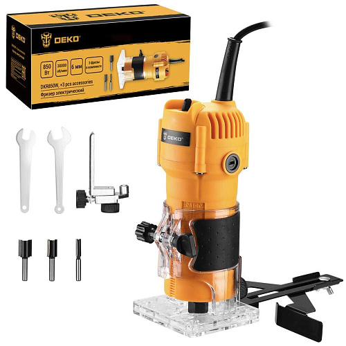 Фрезер Deko DKR850W + набор фрез 3 шт 083-1097