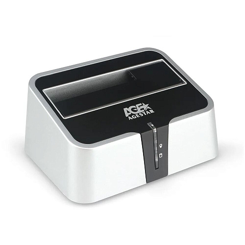 Корпус 2.5" или 3.5" AgeStar 3CBT2-6G USB3.0, eSATA Silver