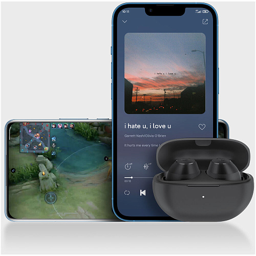 Bluetooth гарнитура Haylou GT1 2022 Black