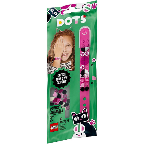 LEGO DOTs Браслет Забавные животные 41901