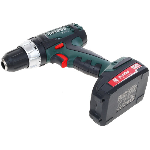 Аккумуляторная дрель-шуруповерт Metabo BS 18 L 2.0Ah x2 Case 602321500