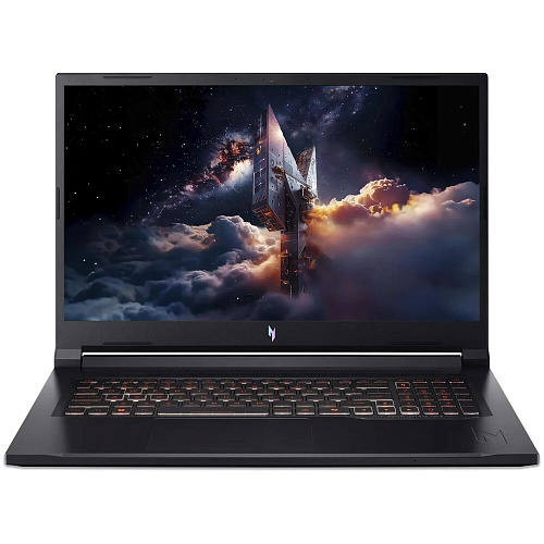 Ноутбук Acer Nitro V ANV17-41-R9Q9 AMD Ryzen 7 260/16Gb/1Tb SSD/NV RTX5060 8Gb/17.3" QHD/DOS Black