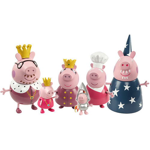 Игровой набор Peppa Pig (Свинка Пеппа) "Королевская семья Пеппы" 28875