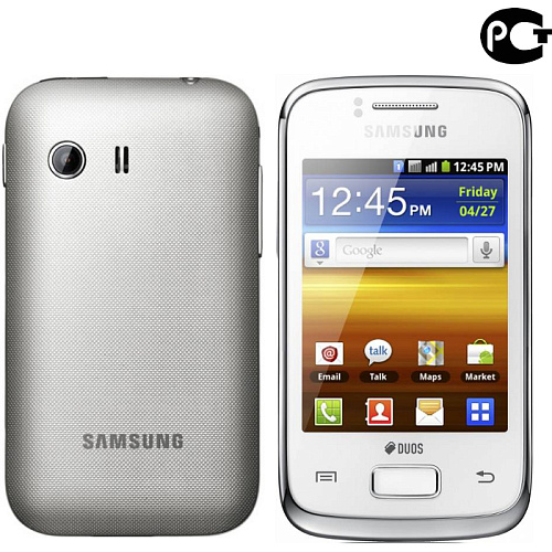 Смартфон Samsung S6102 Galaxy Y Duos White