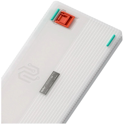 Клавиатура беспроводная Nuphy Halo75 V2 Wireless (Lemon Switch) RGB (русская раскладка) White
