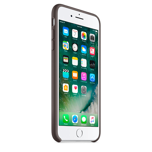 Чехол для Apple iPhone 7 Plus Silicone Case Cocoa  