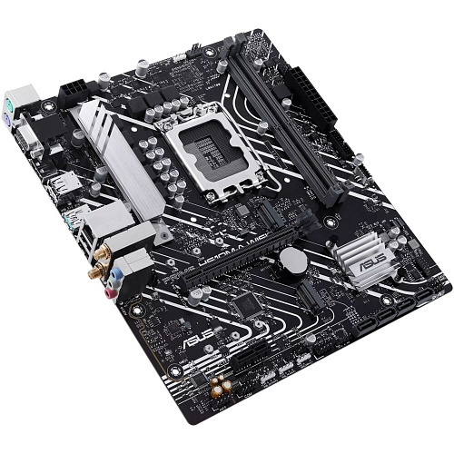 Материнская плата ASUS Prime H610M-A WiFi H610 Socket-1700 2xDDR5, 4xSATA3, 2xM.2, 1xPCI-E16x, 2xUSB3.2, D-Sub, DP, HDMI, WiFi, Glan, mATX