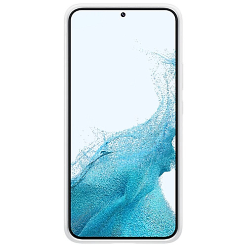 Чехол для Samsung Galaxy S22+ Frame Cover белый/прозрачный