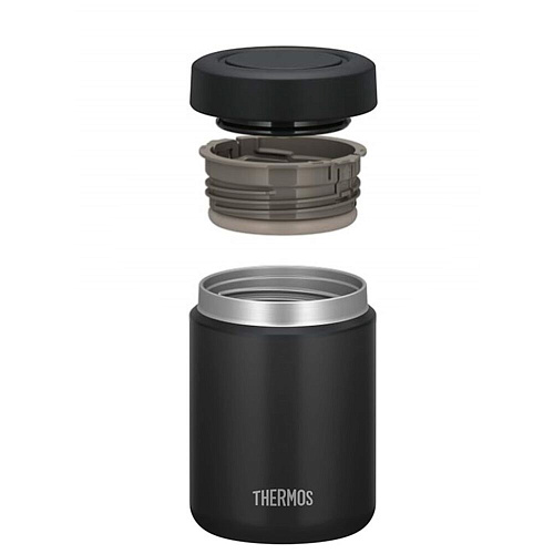 THERMOS Термос для еды JBR-501 BK, черный, 0,5 л.