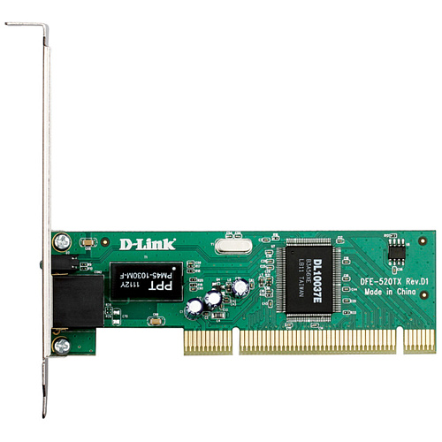 Сетевая карта PCI D-Link DFE-520TX 10/100 Mbit Oem