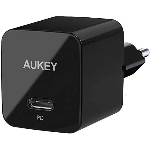 Сетевое зарядное устройство Aukey Wall Charger PD PA-Y18 18W USB-C, черное