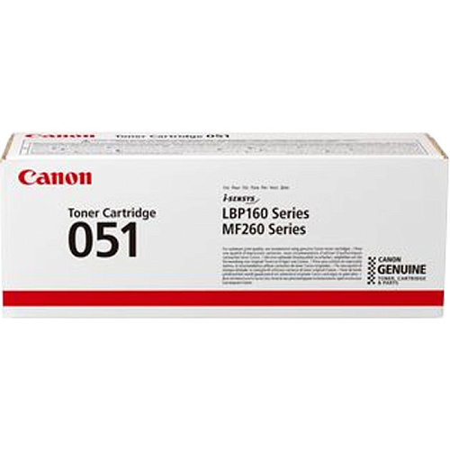 Картридж Canon 051 Black для Canon LBP162dw/MF264dw/MF267dw/MF269dw (1700стр.)