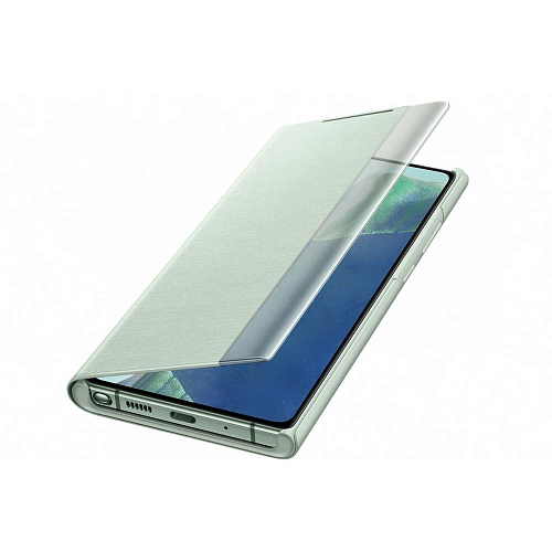Чехол для Samsung Galaxy Note 20 SM-N980 Smart Clear View Cover мятный