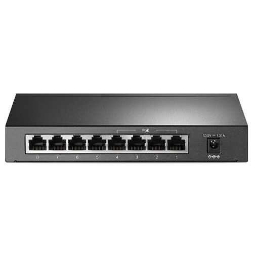 Коммутатор TP-LINK TL-SF1008P неуправляемый 8 портов 10/100Мбит/с, PoE