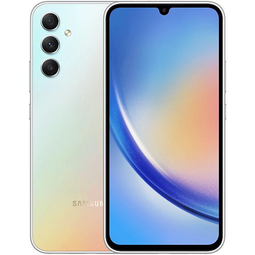 Смартфон Samsung Galaxy A34 SM-A346 6/128GB Silver