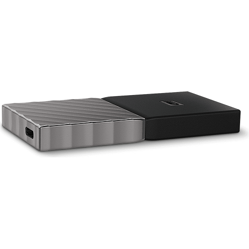 Внешний SSD-накопитель 1.8" 2Tb Western Digital My Passport WDBKVX0020PSL-WESN (SSD) USB 3.1 Type C Черный