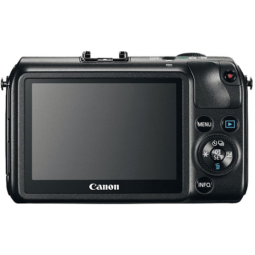 Компактная фотокамера Canon EOS M Kit 18-55 IS STM + 22 STM + 90EX