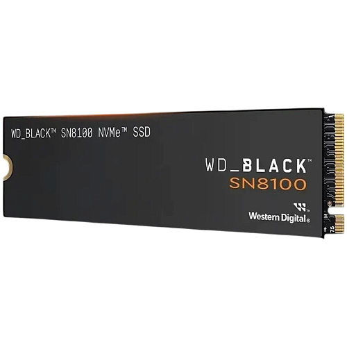 Внутренний SSD-накопитель 1000Gb Western Digital Black SN8100 Heatsink (WDS100T1XHM) M.2 2280 PCIe NVMe 5.0 x4