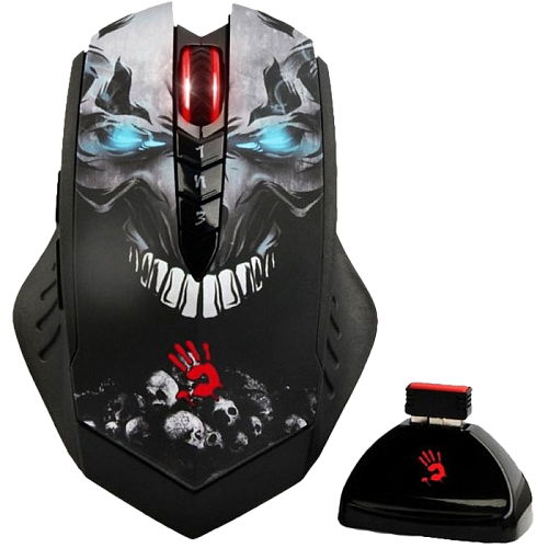 Мышь беспроводная A4Tech Bloody R8 Skull design Wireless