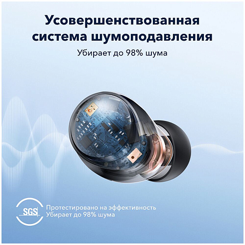 Bluetooth гарнитура Anker Soundcore Space A40 Black УЦЕНКА