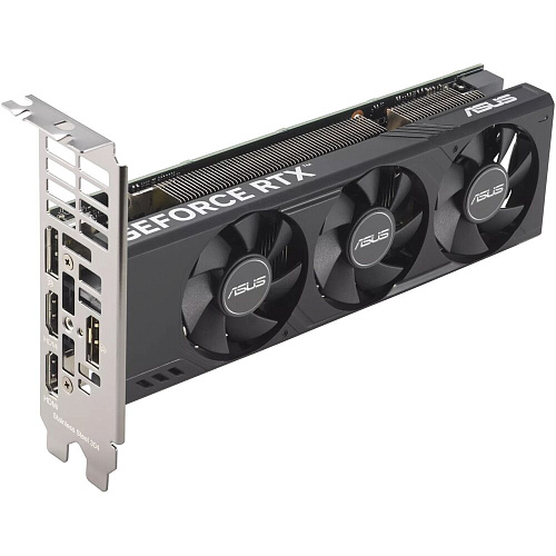 Видеокарта ASUS GeForce RTX 4060 8192Mb, Low Profile OC Edition 8G (RTX4060-O8G-LP-BRK) 2xHDMI, 2xDP, Ret
