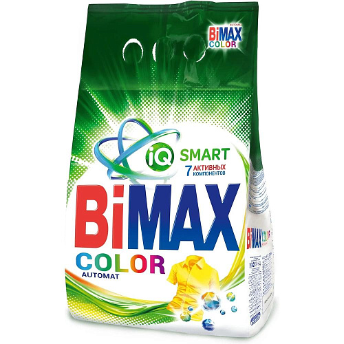 BiMax Стиральный порошок Color, 6 кг.