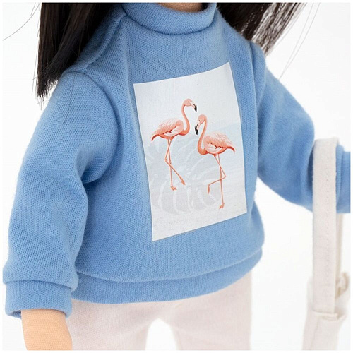 Кукла ORANGE TOYS Sweet Sisters Lilu в голубой толстовке. Спортивный стиль 32 см