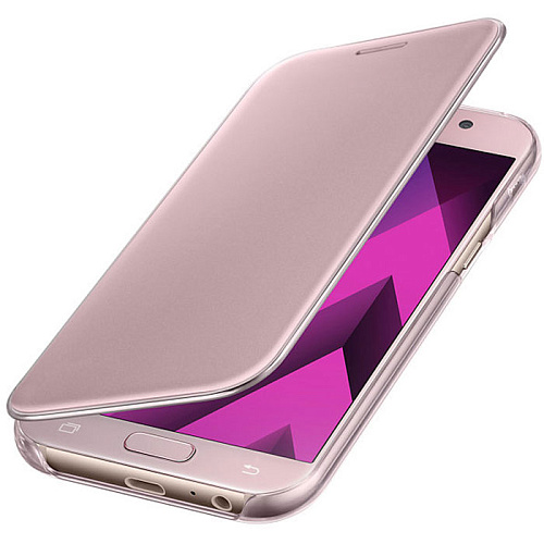 Чехол для Samsung Galaxy A5 (2017) SM-A520F Clear View Cover розовый