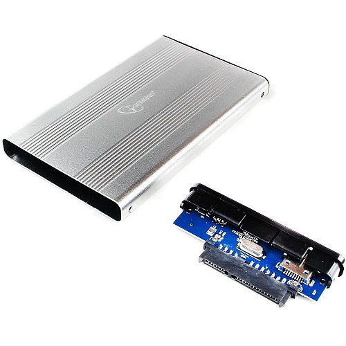 Корпус 2.5" Gembird EE2-U3S-5-S, SATA-USB3.0 Silver