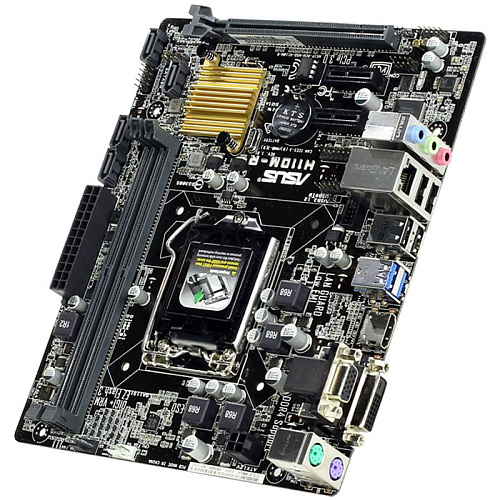 Материнская плата ASUS H110M-R/C/SI H110 Socket-1151 2xDDR4, 4xSATA3, 1xPCI-E16x, 2xUSB3.0, D-sub, DVI, HDMI, Glan, mATX УЦЕНКА