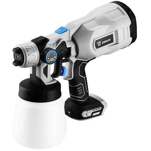 Аккумуляторный краскопульт Deko SG20DK Max, 20В, 800 мл 083-1134 УЦЕНКА
