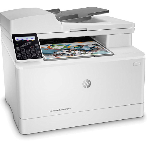 МФУ HP Color LaserJet Pro MFP M183fw 7KW56A цветное А4 16ppm с автоподатчиком, LAN, Wi-Fi