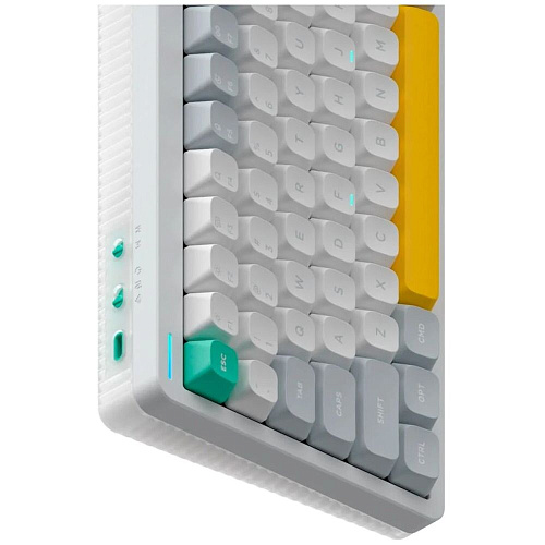Клавиатура беспроводная Nuphy Halo75 V2 Wireless (Mint Switch) RGB (русская раскладка) White