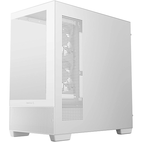 Корпус MicroATX Minitower Deepcool CG380 3F WH белый