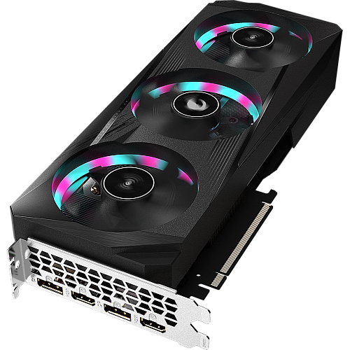 Видеокарта Gigabyte GeForce RTX 3060 12288Mb, AORUS Elite LHR 12G (GV-N3060AORUS E-12GD 2.0) 2xHDMI, 2xDP, Ret