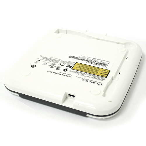 Внешний привод DVD-RW LiteOn eTAU108-01 DVD±R/±RW USB2.0 White