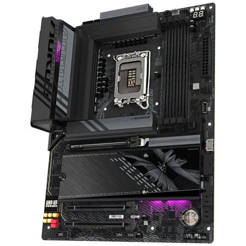 Материнская плата Gigabyte Z890 AORUS Elite WiFi7 Z890 Soc-1851 4xDDR5, 4xSATA3, RAID, 4хM.2, 3xPCI-E16x, 5xUSB3.2, 1xUSB3.2 Type C, DP, WiFi, 2.5Glan, ATX