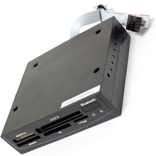 Card Reader Gembird All in1  int (FDI2-ALLIN1-B-BT) Black + Bluetooth 